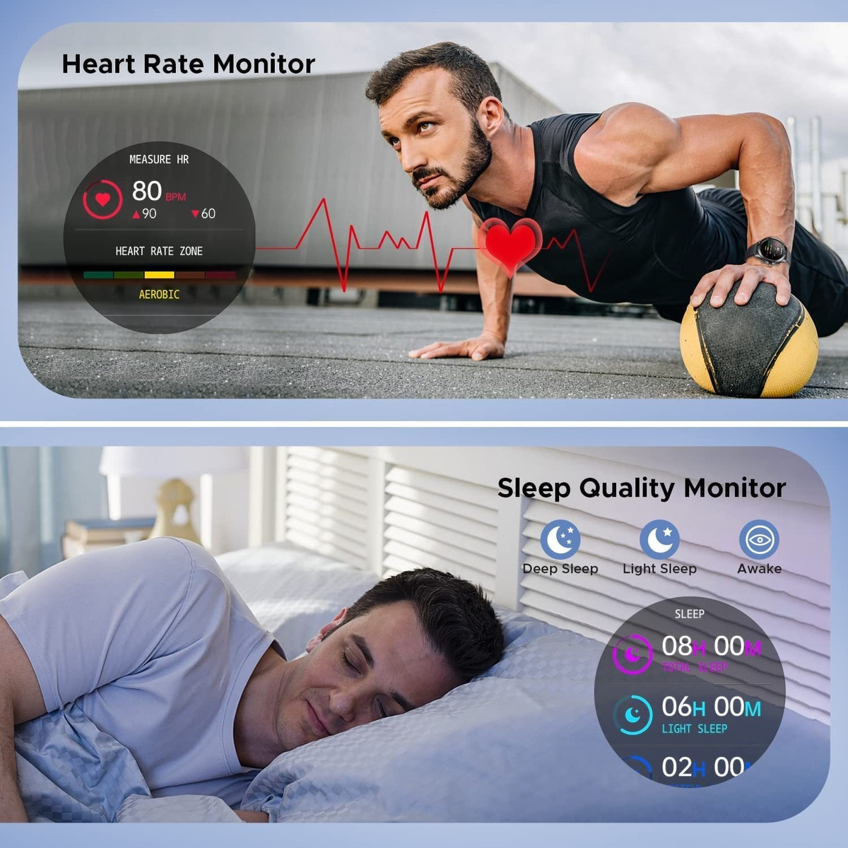 Smartwatch Masculino Para Telefones Android | Fitne - Imagem 6