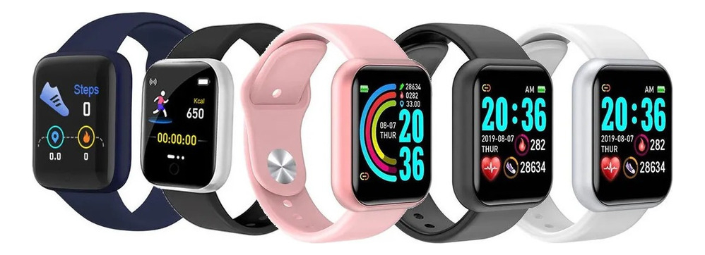 Kit 10 Relógio Smartwatch Inteligente Bluetooth Atacado