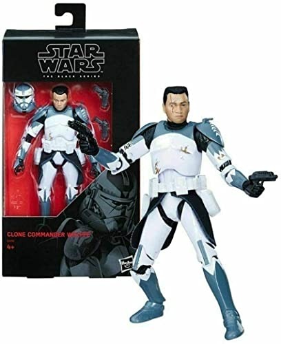 Star Wars The Clone Wars Série Negra Comandante Clone Wolffe - Imagem 2
