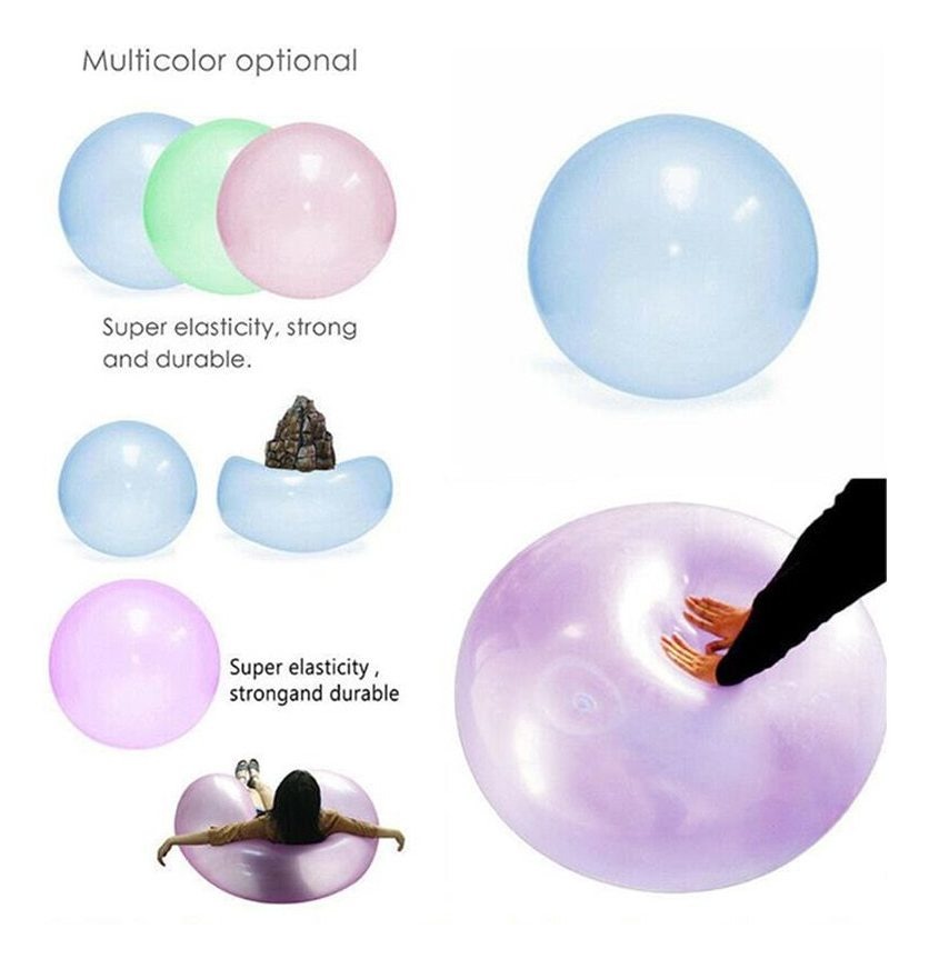 Bola Bubble Ball Grande Incrível Bolha Mágica 120cm - Imagem 6