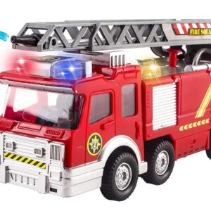 Caminhão De Bombeiros Elétrico De Brinquedo Infantil