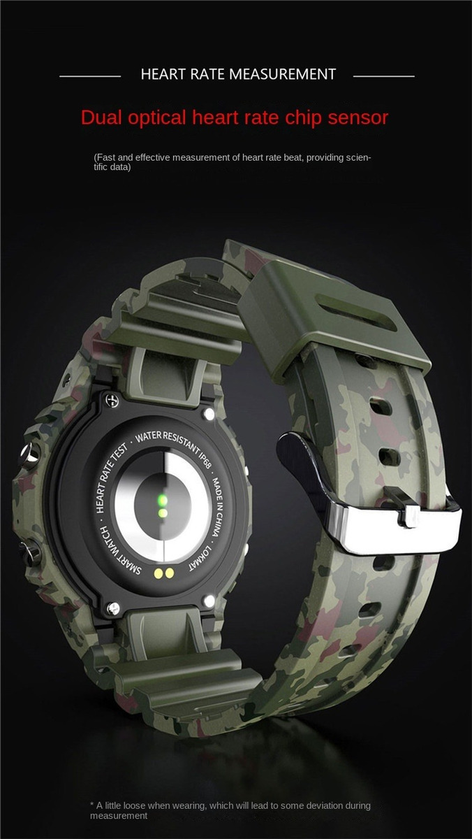 Lokmat Ocean Novo Smartwatch Ip68 Impermeável - Imagem 16