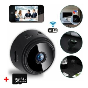 Mini Spy Camera Esportes Noite Visão Full Hd+cartão De Mem