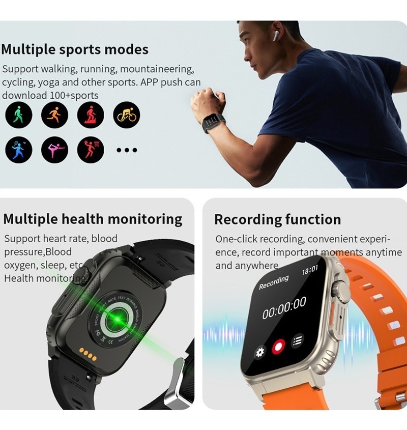 Smartwatch Smartwatch Masculino Bluetooth Call 600 - Imagem 10