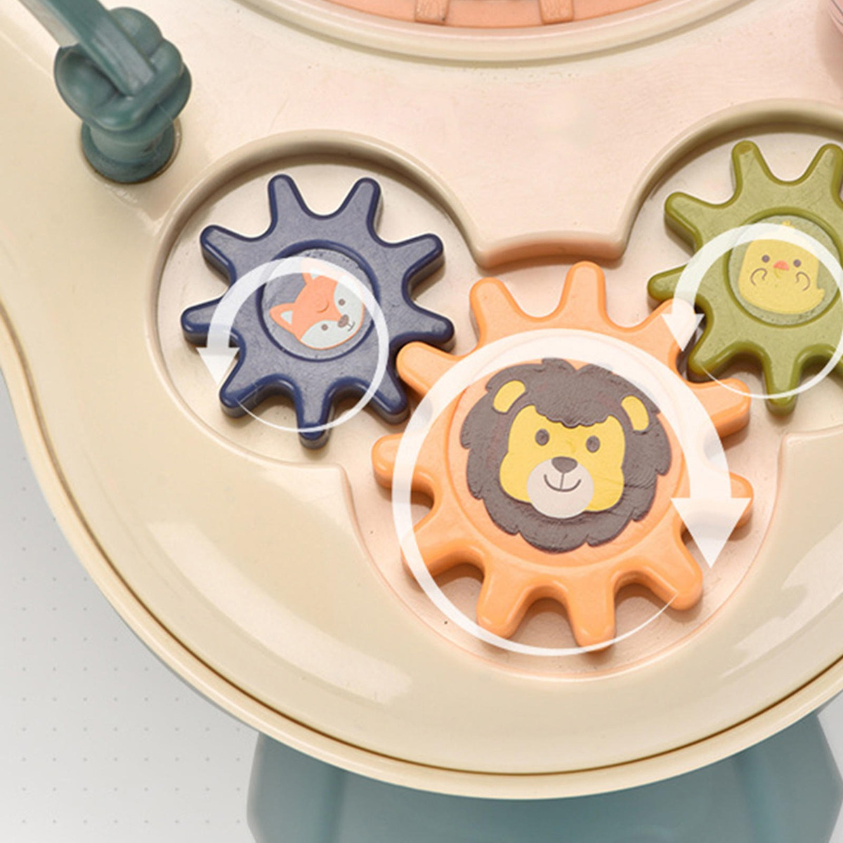 Brinquedo Educativo Para Bebe Com Som Mesa De Brinquedos - Imagem 4