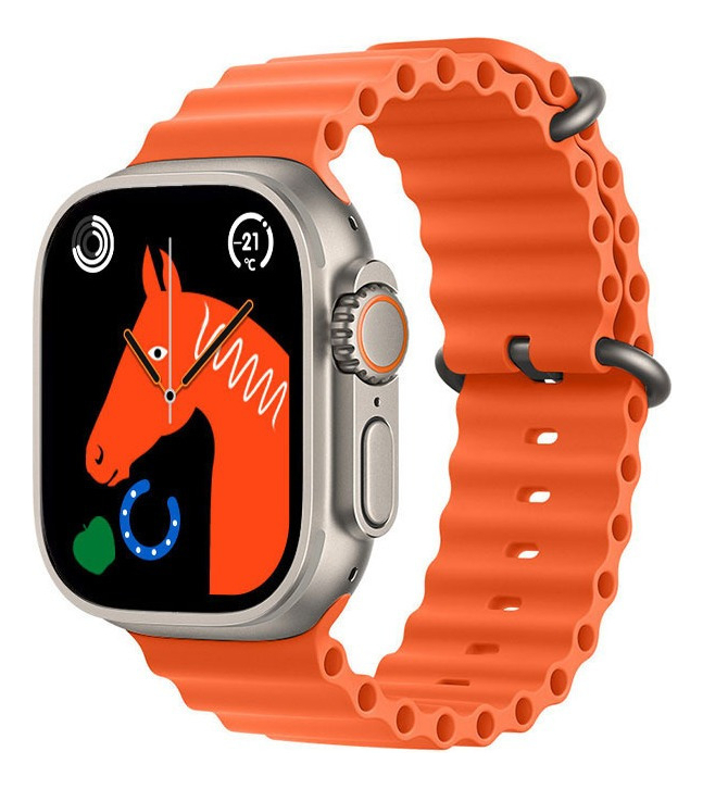 Venda Imperdível Iwo Mt8 Ultra Smart Watch Com Nfc - Imagem 11