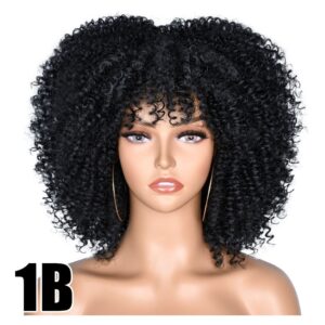 Peruca Peruca Afro Cacheada Para Uso Diario