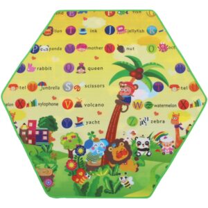 Crianças Bebê Hexagonal Desenho Rastejando Tapete Playmat