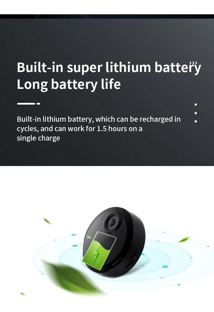 Mini Ip 1080p Câmera Hd - Imagem 4