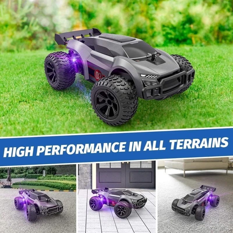 Carro De Futuro Control Remoto Luces Led Recarregável 15 Km/ - Imagem 8