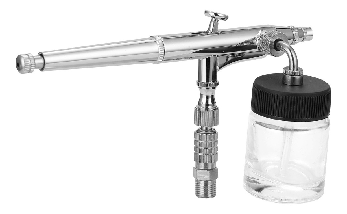Conjunto De Aerógrafo Profissional Para Modelo Fazendo Pintu - Imagem 6
