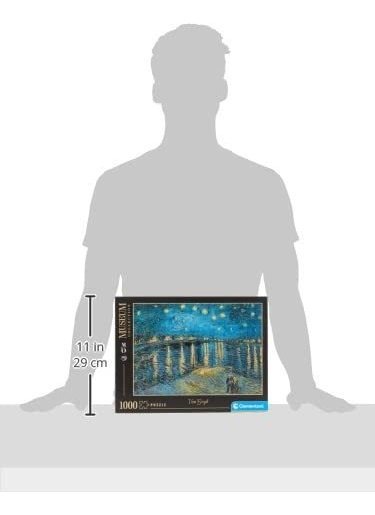 Clementoni Van Gogh A Noite Estrelada Sobre O Ródano - Imagem 5