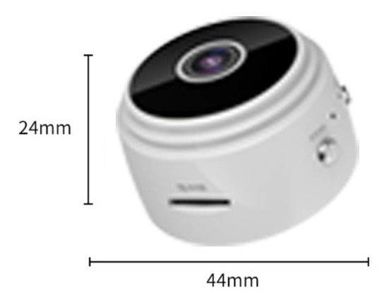 Mini Câmera Espiã Visão Noturna Hd Detecta Movimento - Imagem 6