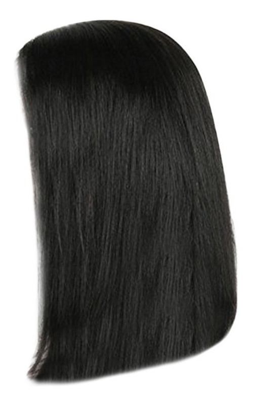 Peruca De Cabelo De Fibra Humana Bob Style Peruca Brasileira - Imagem 3
