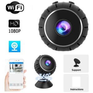 Mini Câmera Espiã Wifi Ip Gravador Modelo X10