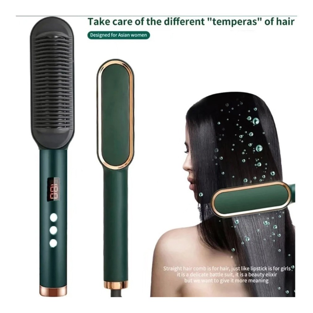 Basiqe Sleek Gold Escova Anion Cabelo Escova Basiqe Elegante - Imagem 11