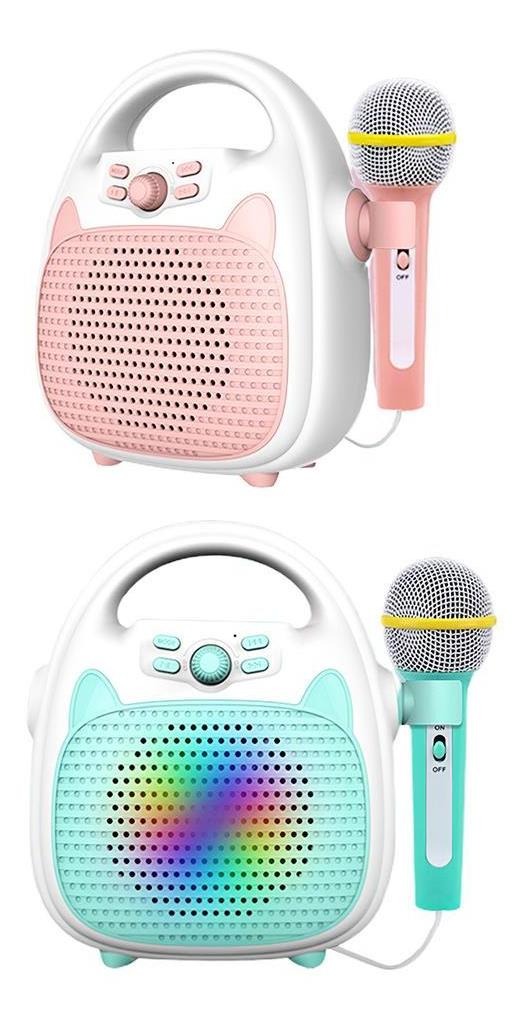 Caixa De Som De Música Infantil Com Música De Microfone - Imagem 6