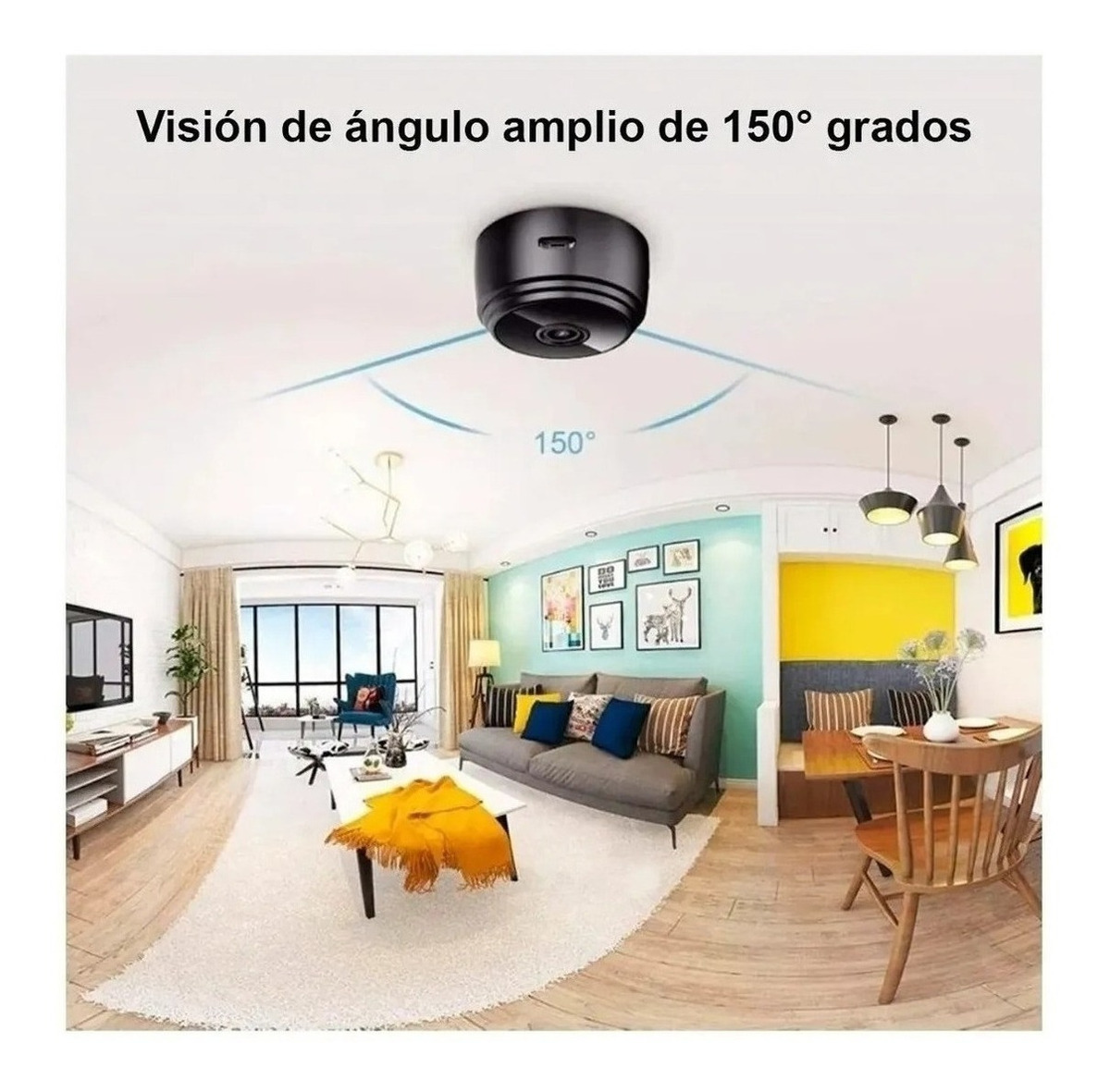 Mini Câmera Espiã Wifi Hd Bateria Sem Fio 2 Pieces - Imagem 10
