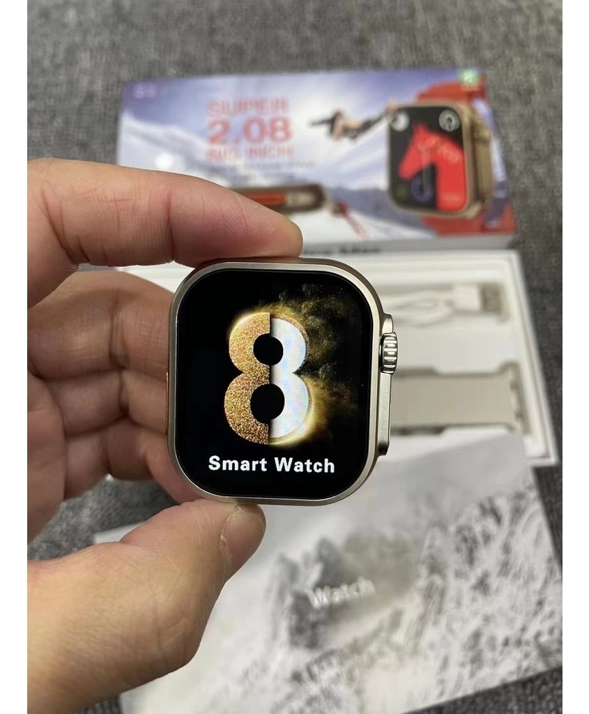 Smartwatch S8 Ultra Max Série 8 Bluetooth Call Nfc - Imagem 7