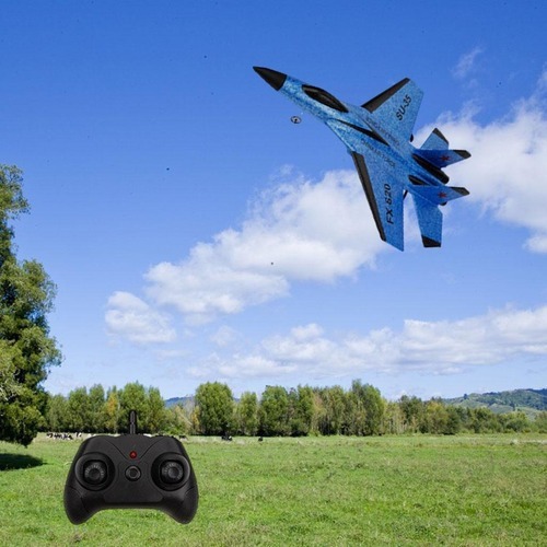 Avião De Brinquedo Infantil De Controle Remoto Su 35 Glider - Imagem 8