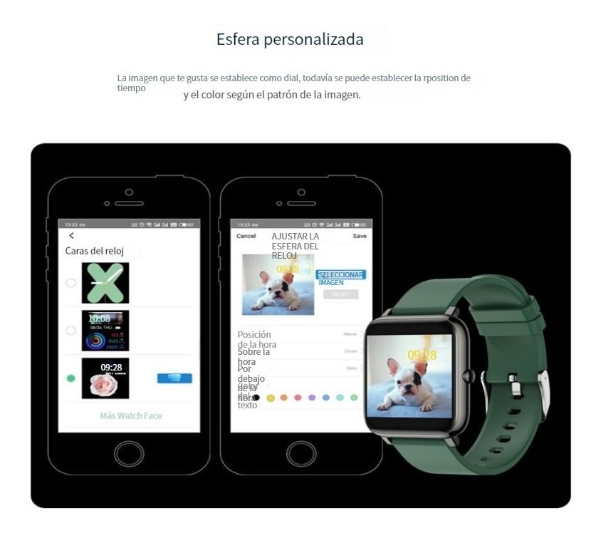 Smartwatch Esportivo De Frequência Cardíaca Bluetoo - Imagem 5