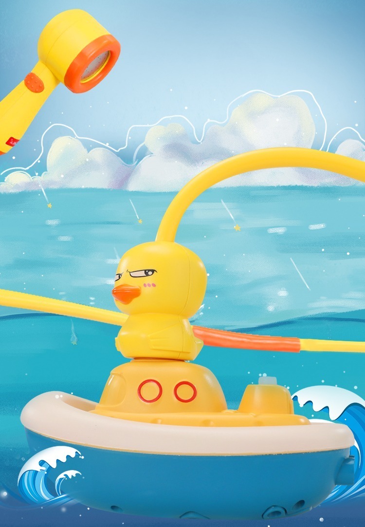 Sprinkler De Pato De Brinquedo De Banho Elétrico Infantil - Imagem 5