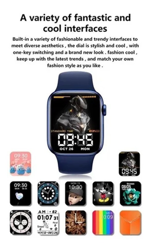 Smartwatch T500+ Plus Para Xiaomi Huawei iPhone - Imagem 10