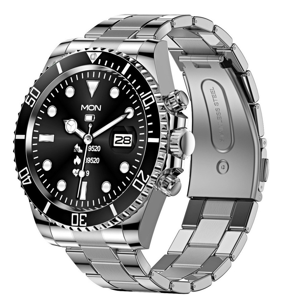 Lokmat Aw12 Smartwatch Bluetooth Inoxidável - Imagem 9