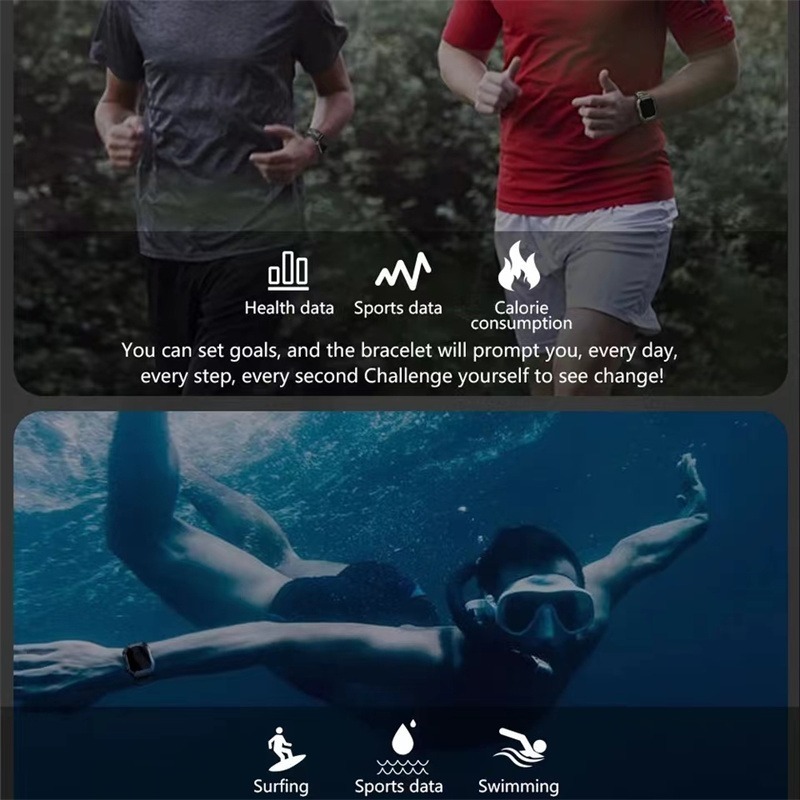 Smartwatch Masculino 1.71 Esportivo Natação Relógio Intelige - Imagem 24