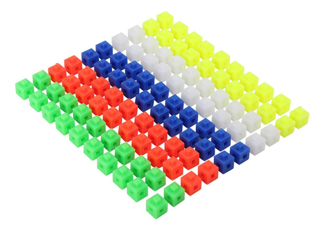Cubos De 200 Peças De Blocos De Encaixe Interligados Para E - Imagem 7