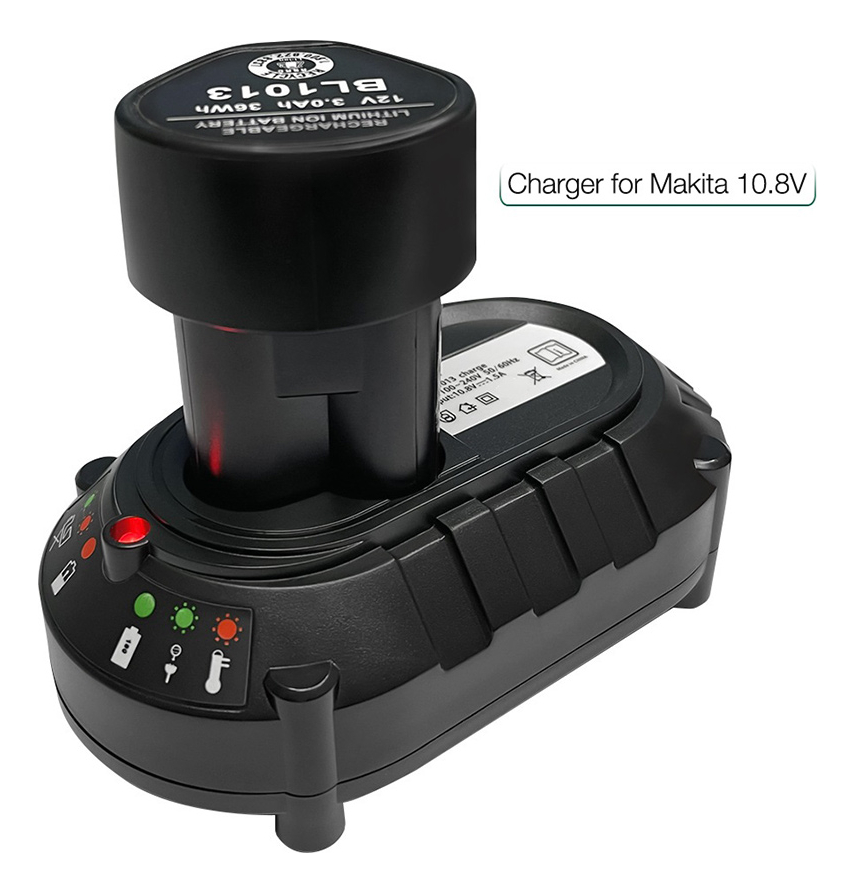 Dc10wa - Carregador De Bateria 10.8v/12v, Furadeira Elétrica - Imagem 4