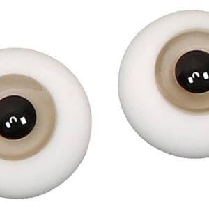 Olhos De Vidro Para Artesanato Cinza Claro