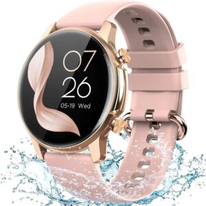 Smartwatch Para Homens Mulheres 5atm Relógios De Fi
