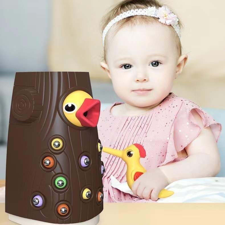 Brinquedos Magnéticos Da Família Do Pica-pau Pegam O Jogo - Imagem 2