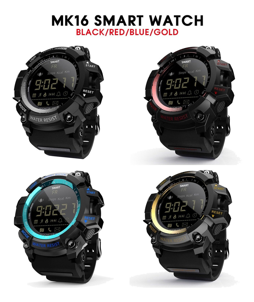 Smartwatch Masculino Robusto Lokmat Mk16 Military A - Imagem 2