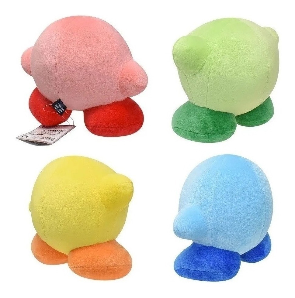 Boneca De Pelúcia Kirby De 4 Peças Para Presente Infantil, 1 - Imagem 6