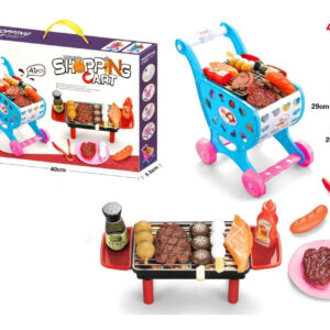 Kit 41 Cozinha Infantil Brinquedo Carnes Assadas