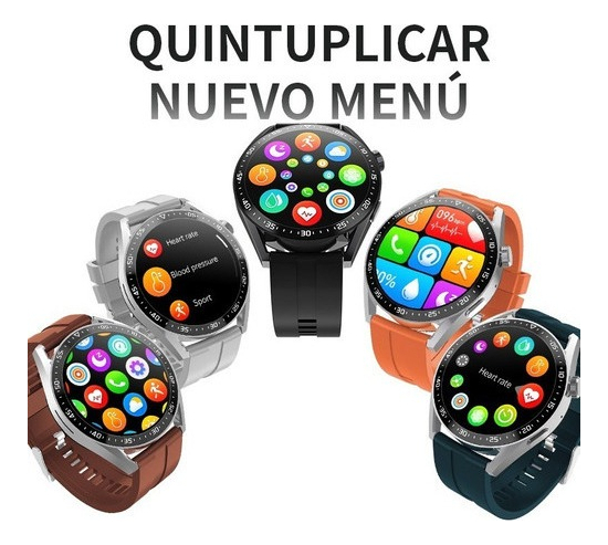 2022 Novo Smartwatch Hw28 Smartwatch Para Homens+nf - Imagem 5