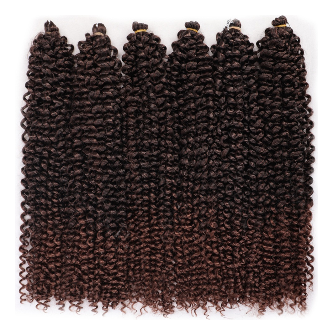 Mega Hair Cabelo Bio Vegetal Cacheado Para Aplique E Braid - Imagem 7