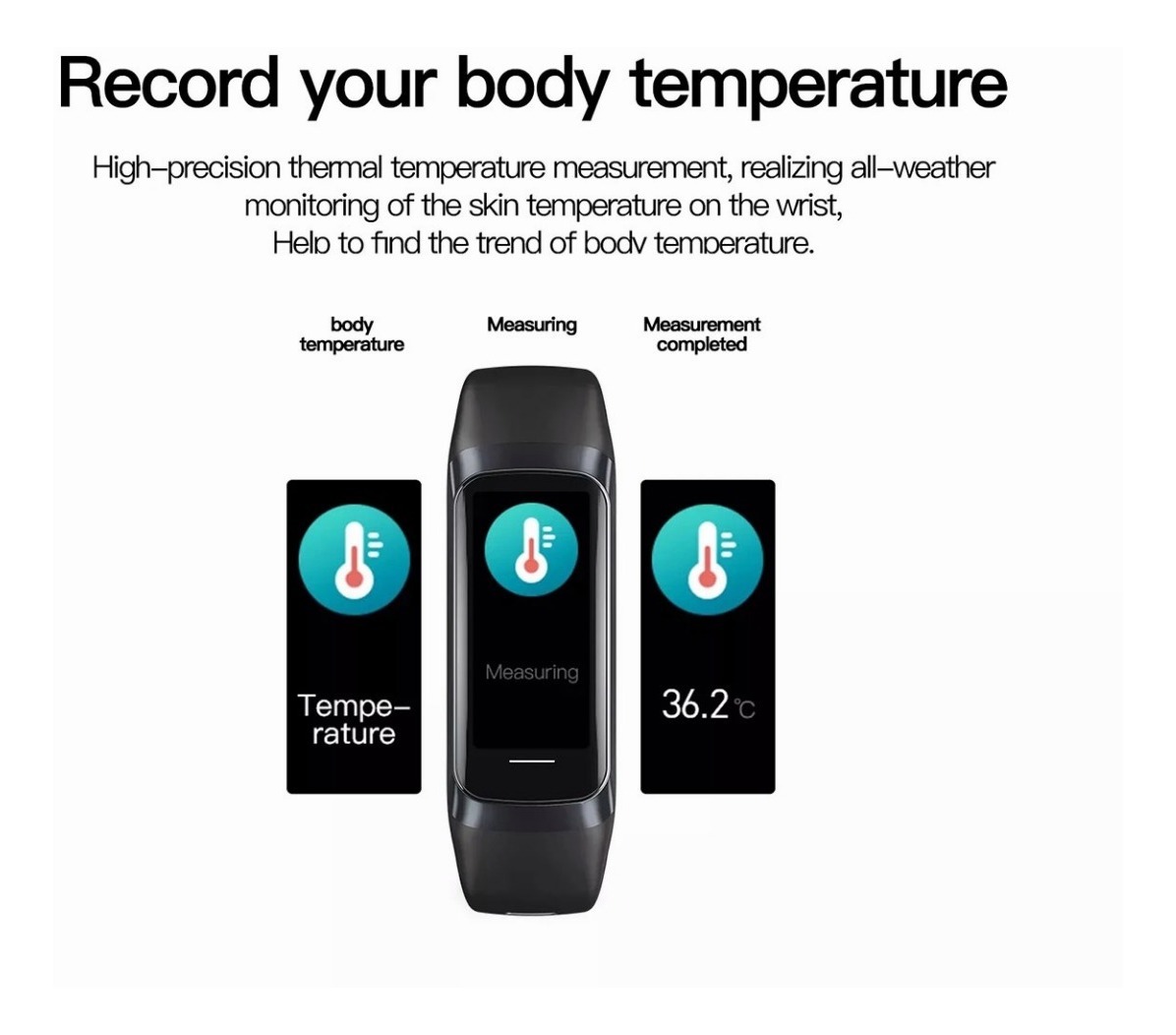 Para Xiaomi Huawei, Pulseira Inteligente Feminina, Rastreada - Imagem 22