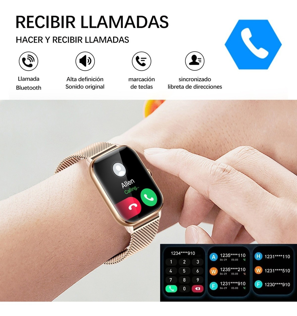 1.9 Relógio Inteligente Masculino Smartwatch Masculino Llama - Imagem 13