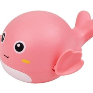 Brinquedos De Banho Infantis Bebê Baleia Rosa