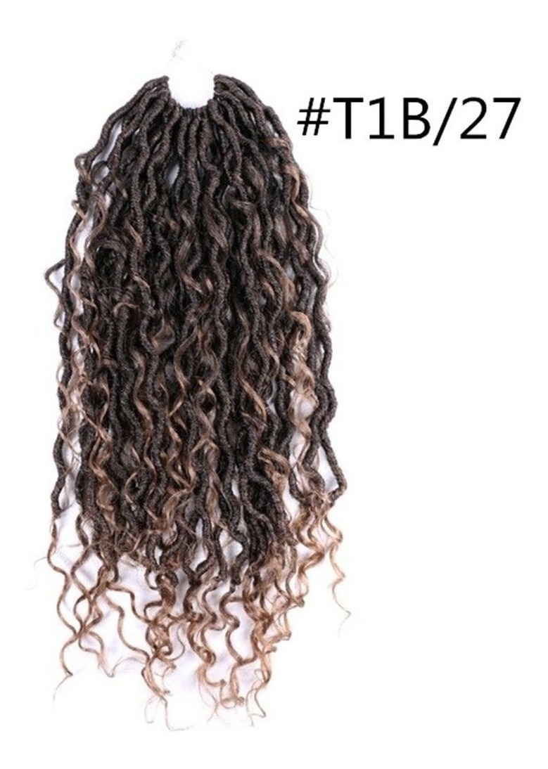 Crochet Cabelo Peruca Tranças Sintéticos Extensão Da Trança - Imagem 9