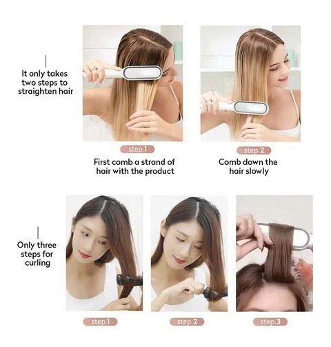 Escova Secadora Profissional Seca Alisa E Modela Cabelo - Imagem 25