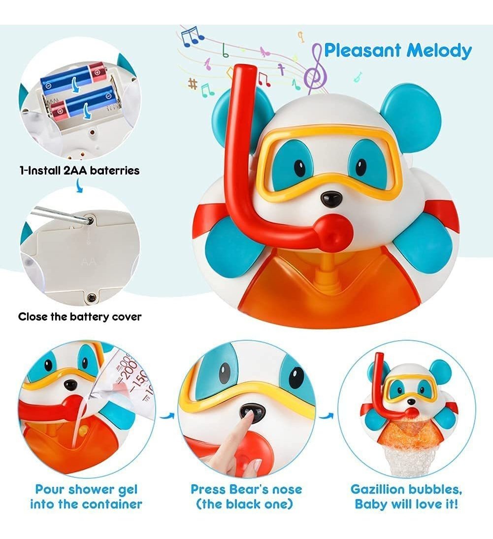 Bear Bubble Maker, Soprador De Espuma Que Faz A Máquina - Imagem 5
