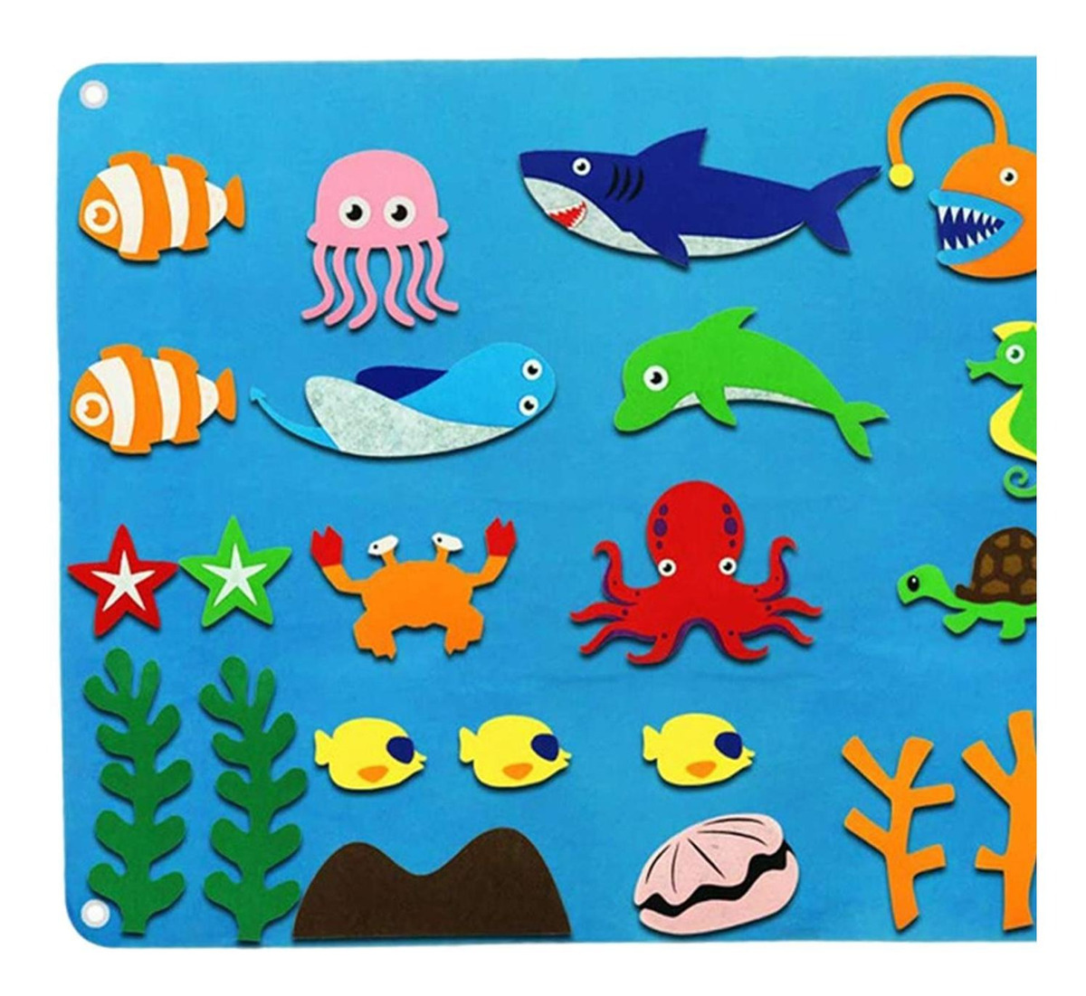 De Tabuleiro De Feltro Montessori Diy Tabuleiros De Feltro - Imagem 26
