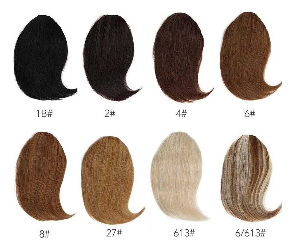 Peruca Cabelo Humano Virgem 20cm Franja - Imagem 7