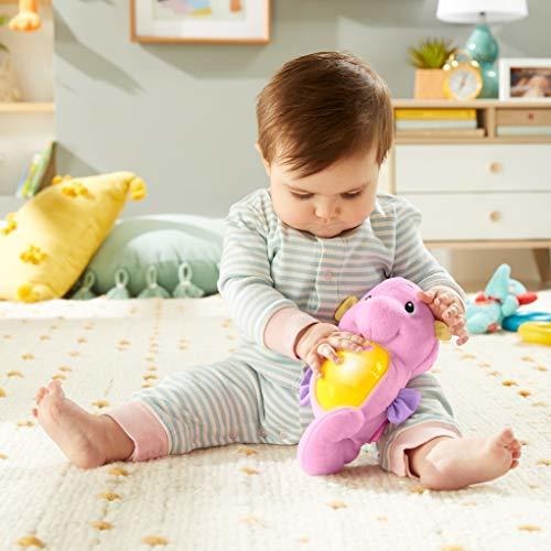 Fisherprice Soothe Amp Glow Seahorse Rosa Brinquedo - Imagem 8