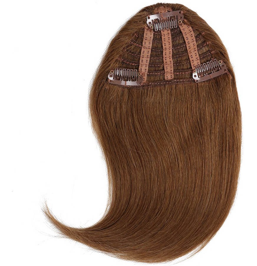 Peruca Cabelo Humano Virgem 20cm Franja - Imagem 3