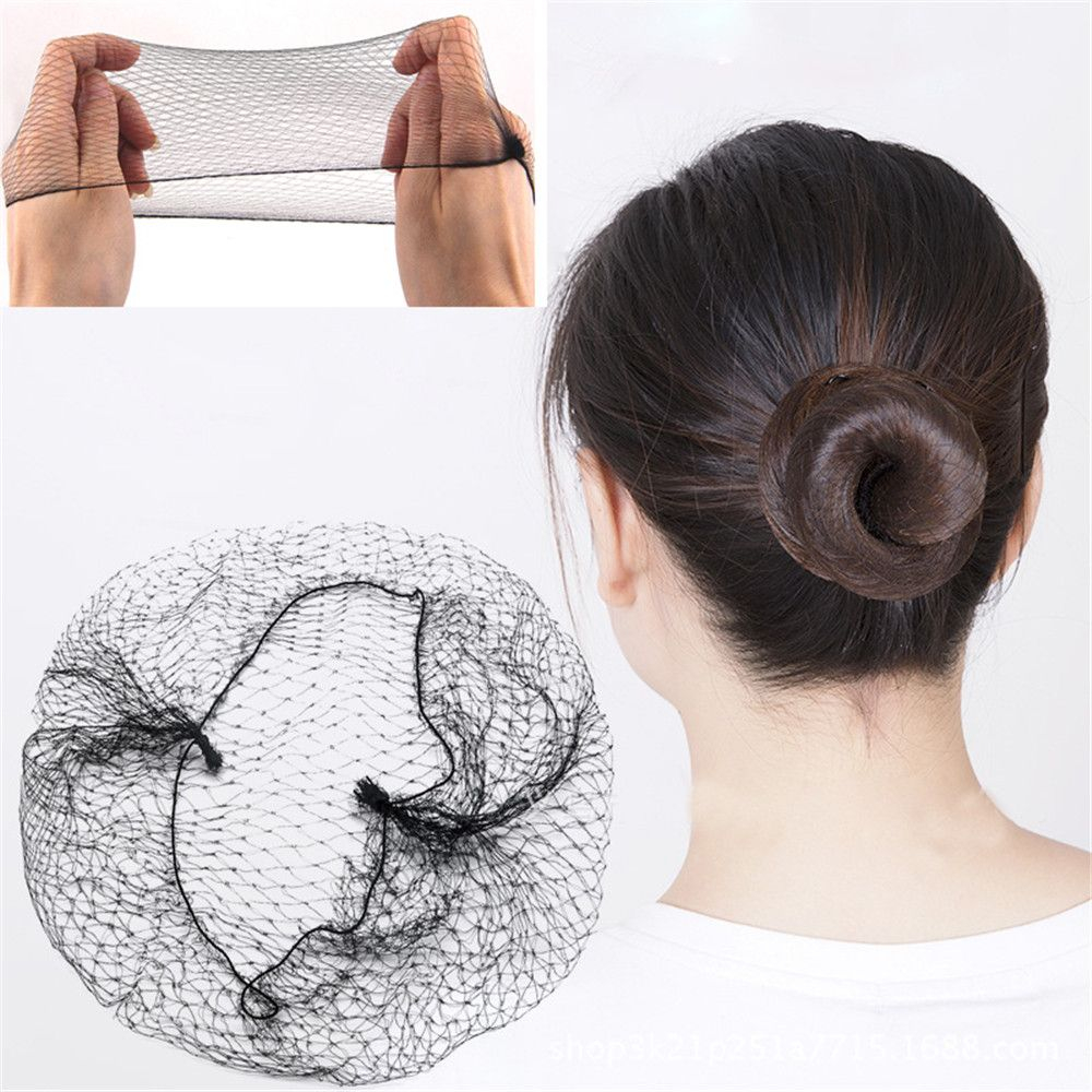 Capa De Coque, Redes De Cabelo Invisíveis, Peruca De Malha F - Imagem 9
